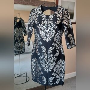 Sleek Shaped Sequin Dress